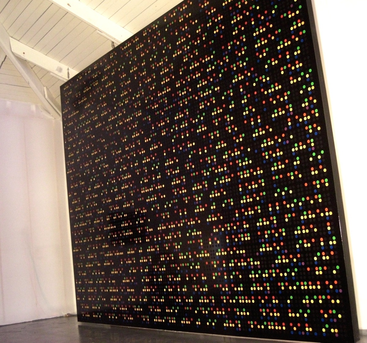 Simon Foreman, Ethical Decalogue — wide angle installation view