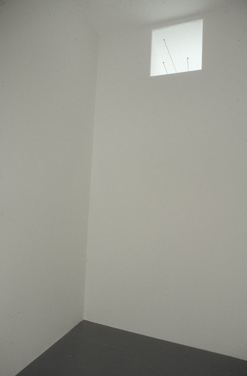 Simon Foreman, For Santayana — the room, tube in wall